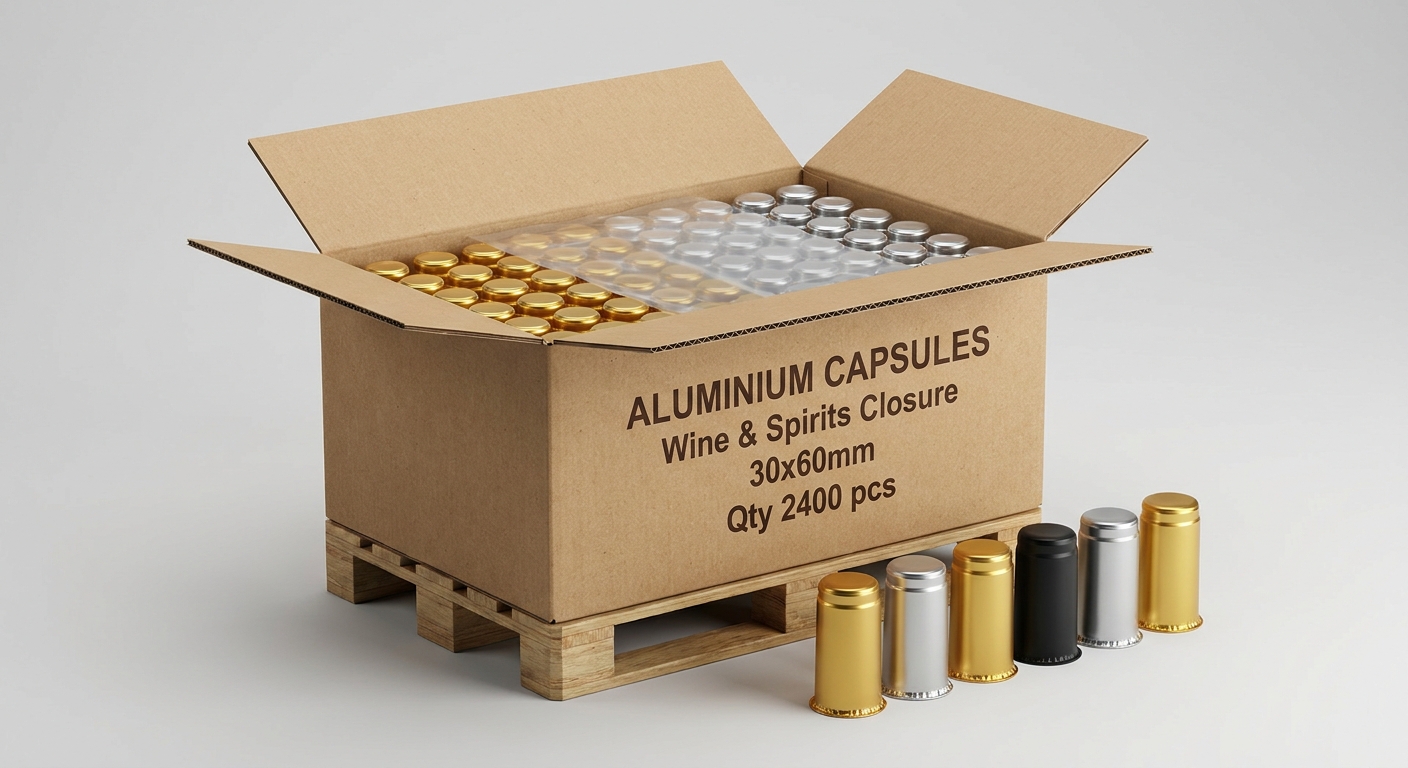 Aluminium capsules