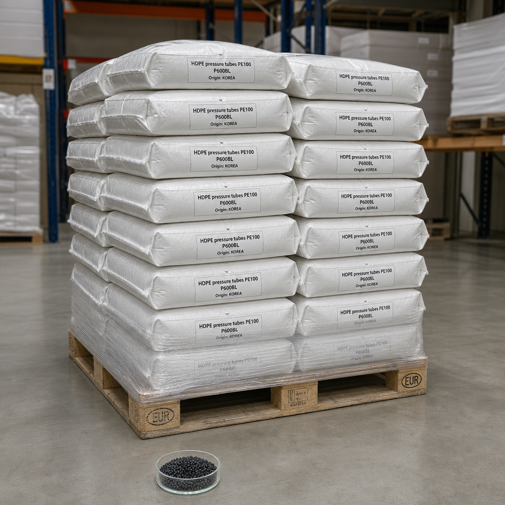 HDPE pressure tubes PE100